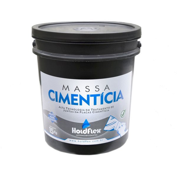 Massa pra junta de Placa cimentícia 15kg - Holdflex